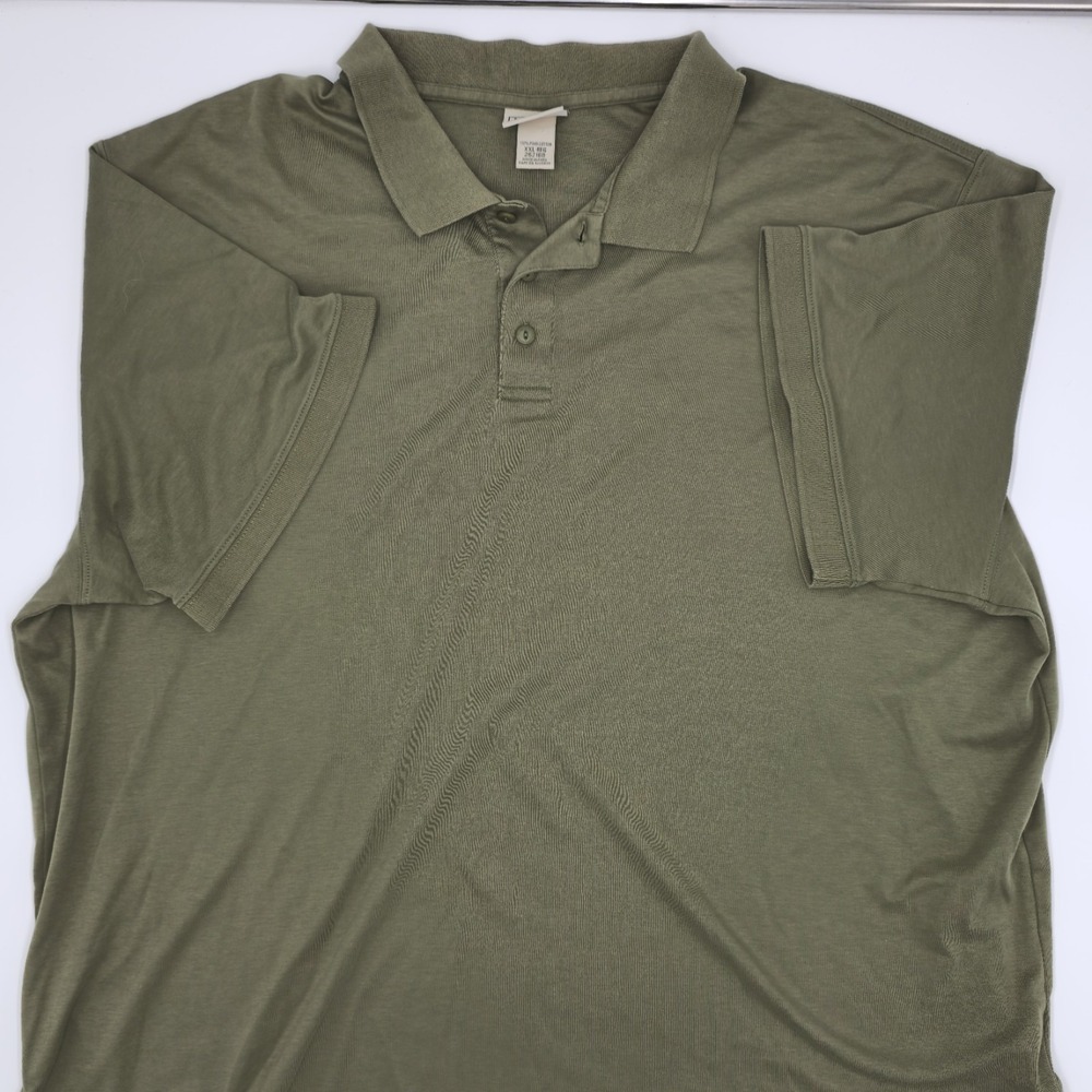 Ll Bean Mens XXL Dark Green Polo